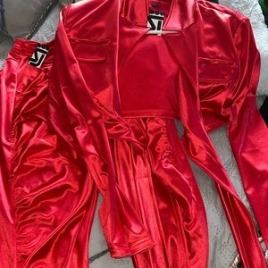 Two Shane Justin outfits